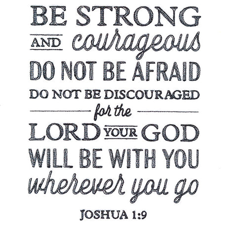 Joshua 1:9 Scripture