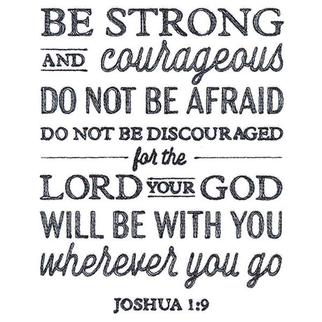 Joshua 1:9 Scripture
