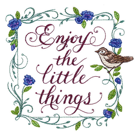 Enjoy the Little Things Sign