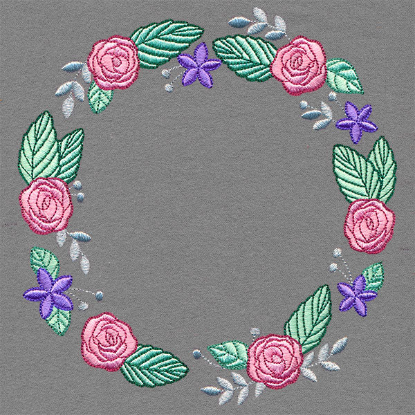 Spring Blooms Wreath