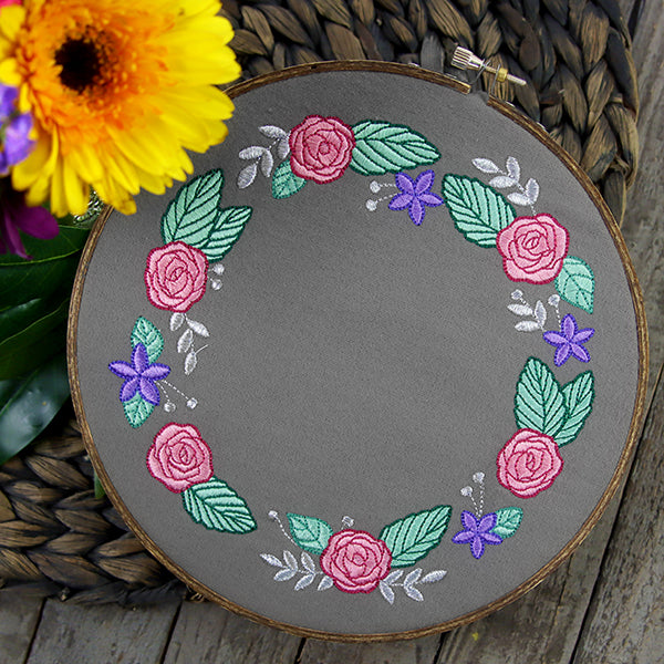 Spring Blooms Wreath