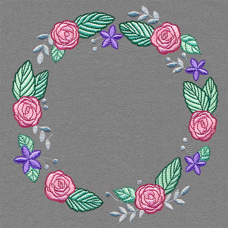 Spring Blooms Wreath