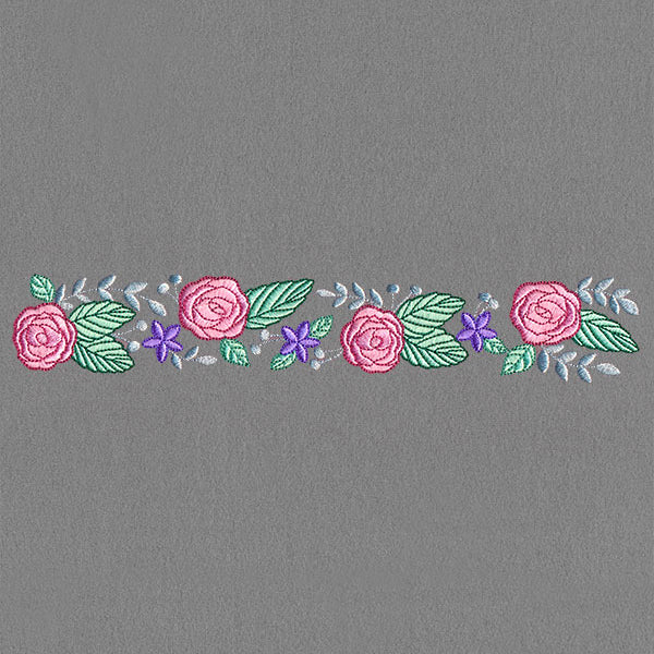 Spring Blooms Border