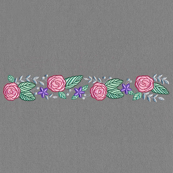 Spring Blooms Border