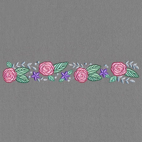 Spring Blooms Border