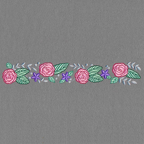 Spring Blooms Border