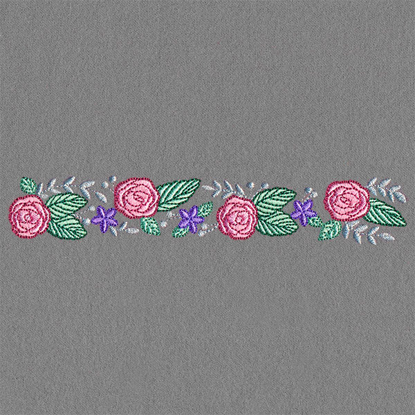 Spring Blooms Border