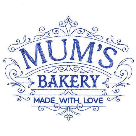 Mum's Bakery Sign