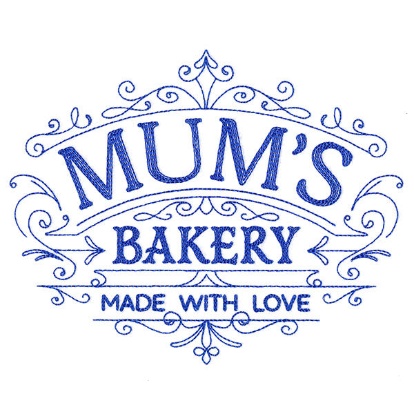 Mum's Bakery Sign