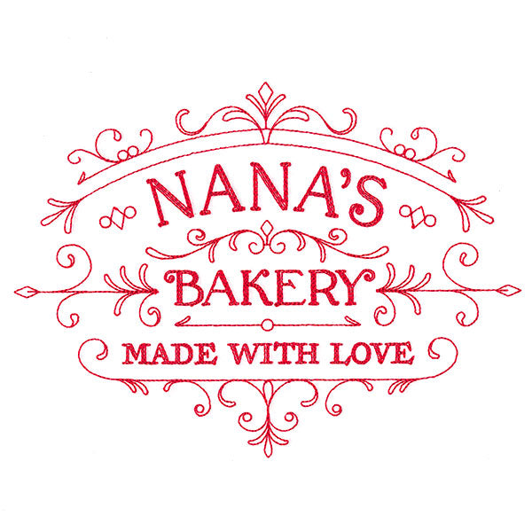 Nana's Bakery Sign