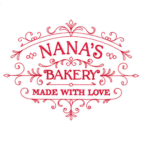 Nana's Bakery Sign