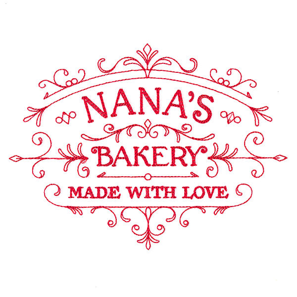 Nana's Bakery Sign