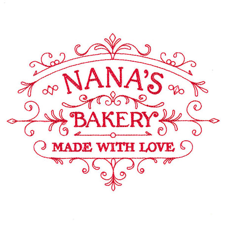 Nana's Bakery Sign