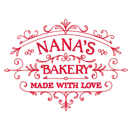 Nana's Bakery Sign