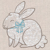 Delightful Bunny in Bloom