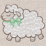 Peaceful Sheep in Bloom