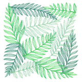 Tropical Fern Square