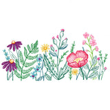 A Field of Dainty Blooms Border