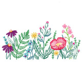 A Field of Dainty Blooms Border