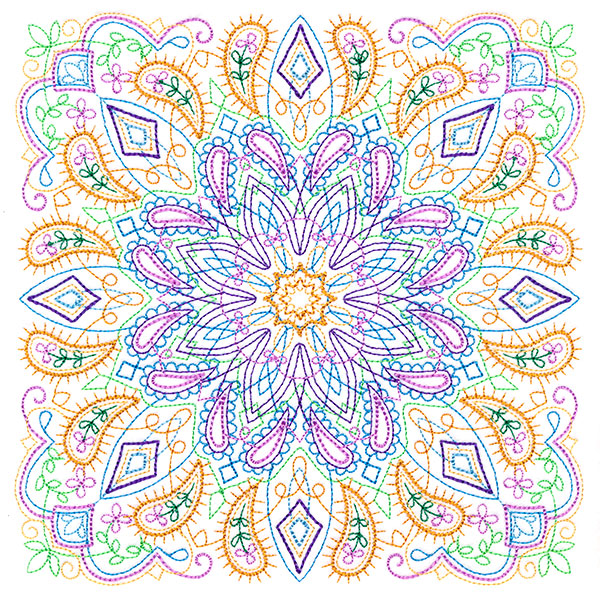 Floral Kaleidoscope 1