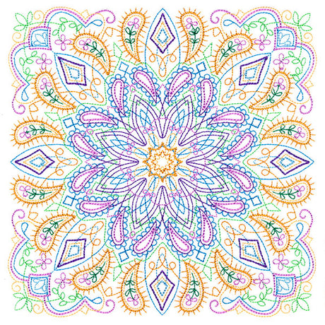 Floral Kaleidoscope 1