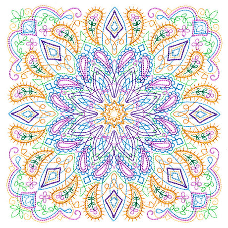Floral Kaleidoscope 1