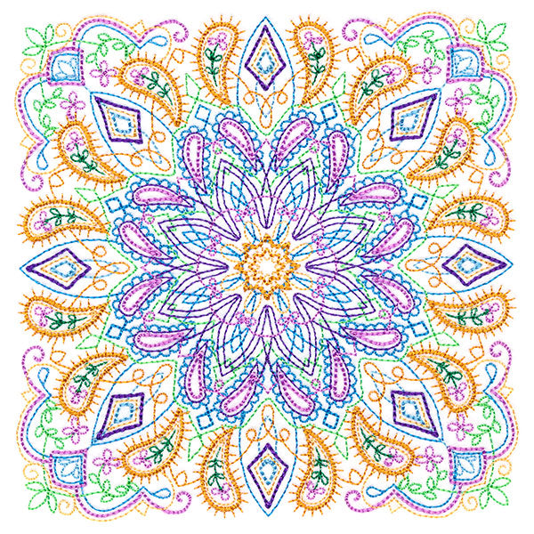 Floral Kaleidoscope 1