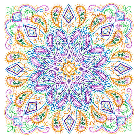 Floral Kaleidoscope 1