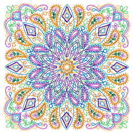 Floral Kaleidoscope 1