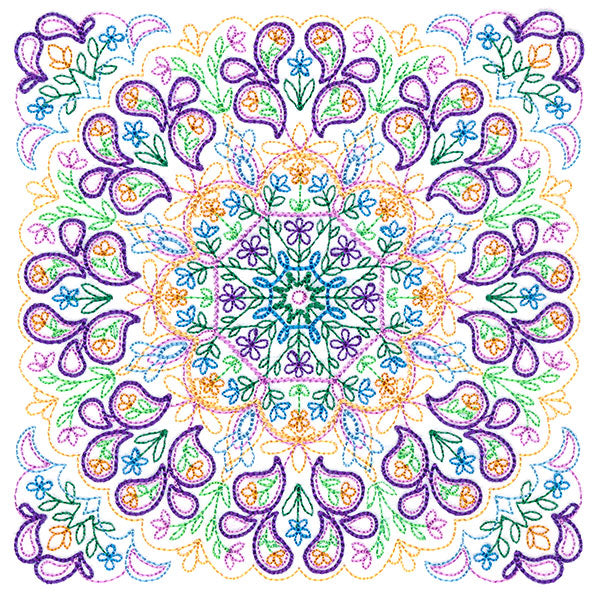Floral Kaleidoscope 3