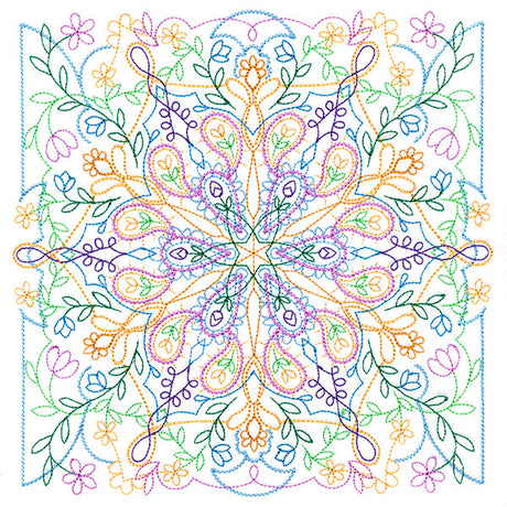 Floral Kaleidoscope 4