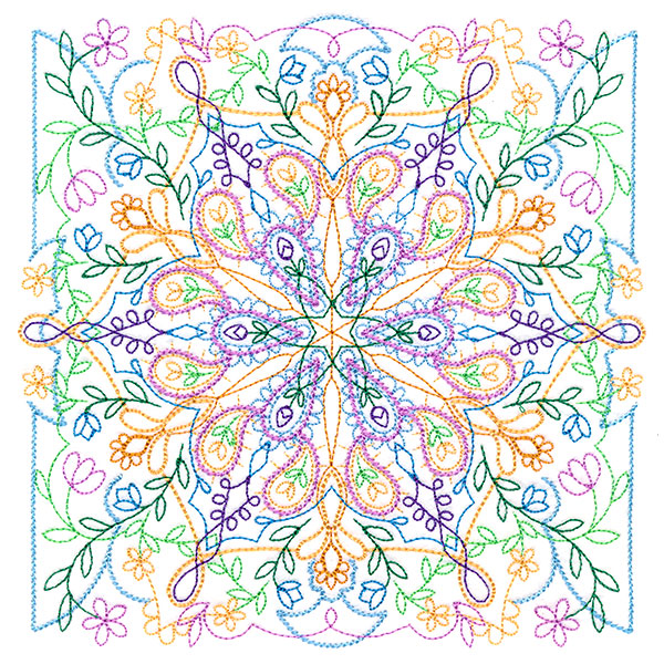 Floral Kaleidoscope 4