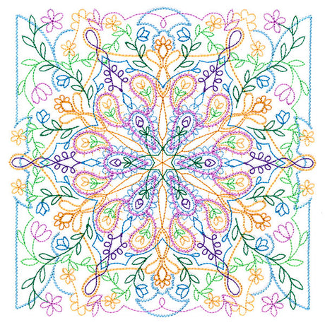Floral Kaleidoscope 4