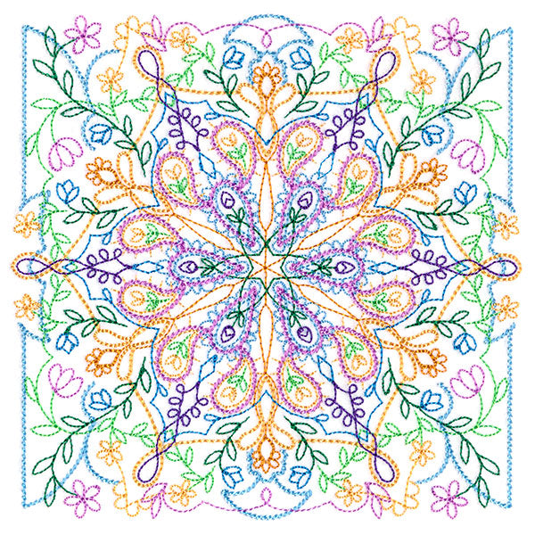 Floral Kaleidoscope 4