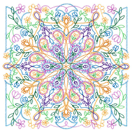 Floral Kaleidoscope 4