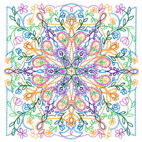 Floral Kaleidoscope 4