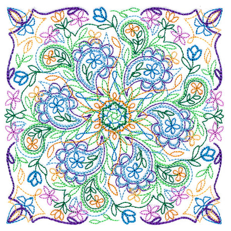 Floral Kaleidoscope 5