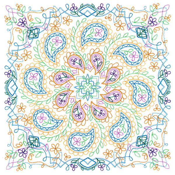 Floral Kaleidoscope 6