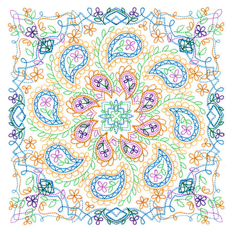 Floral Kaleidoscope 6