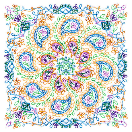 Floral Kaleidoscope 6