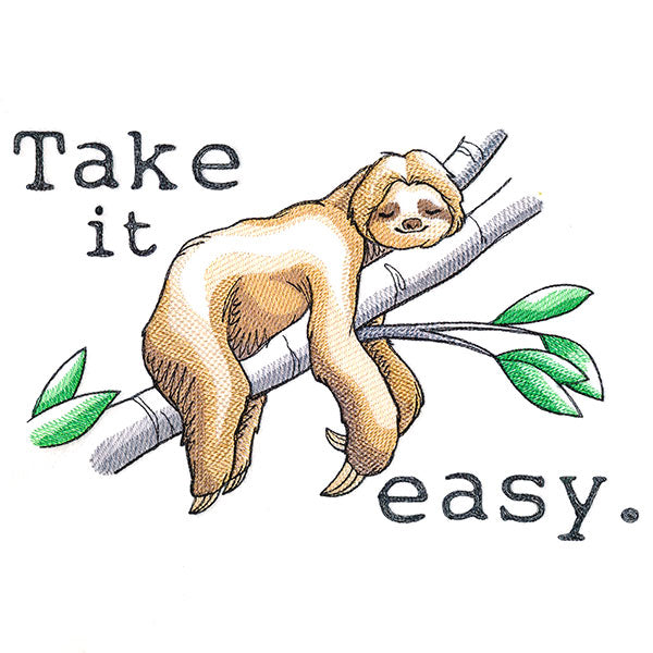 Take it Easy Sloth