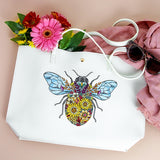 Buzzing Bee in Flowers