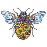 Buzzing Bee in Flowers