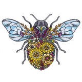 Buzzing Bee in Flowers