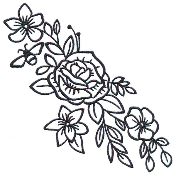 Budding Florals Spray