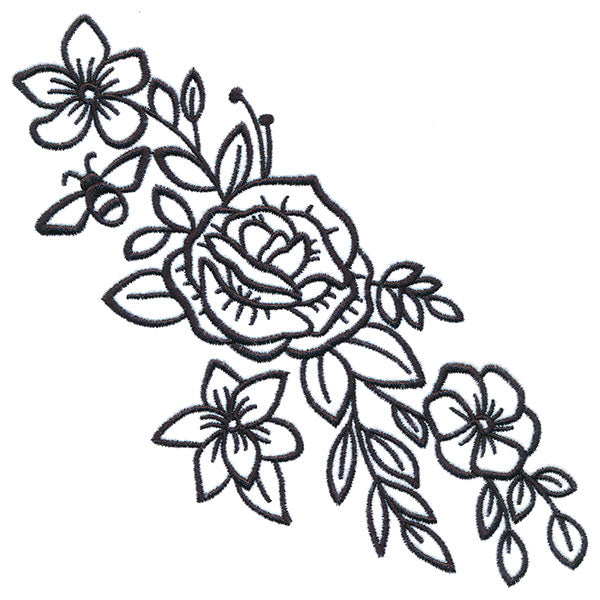 Budding Florals Spray