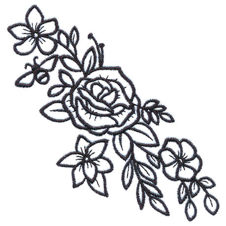 Budding Florals Spray