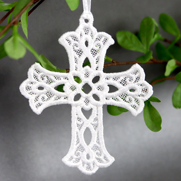 Easter Treasures - Cross (Lace)