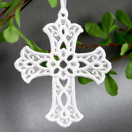 Easter Treasures - Cross (Lace)