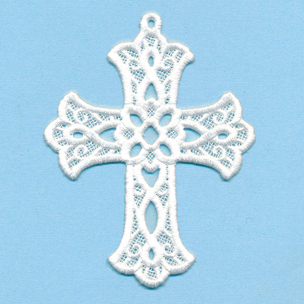 Easter Treasures - Cross (Lace)